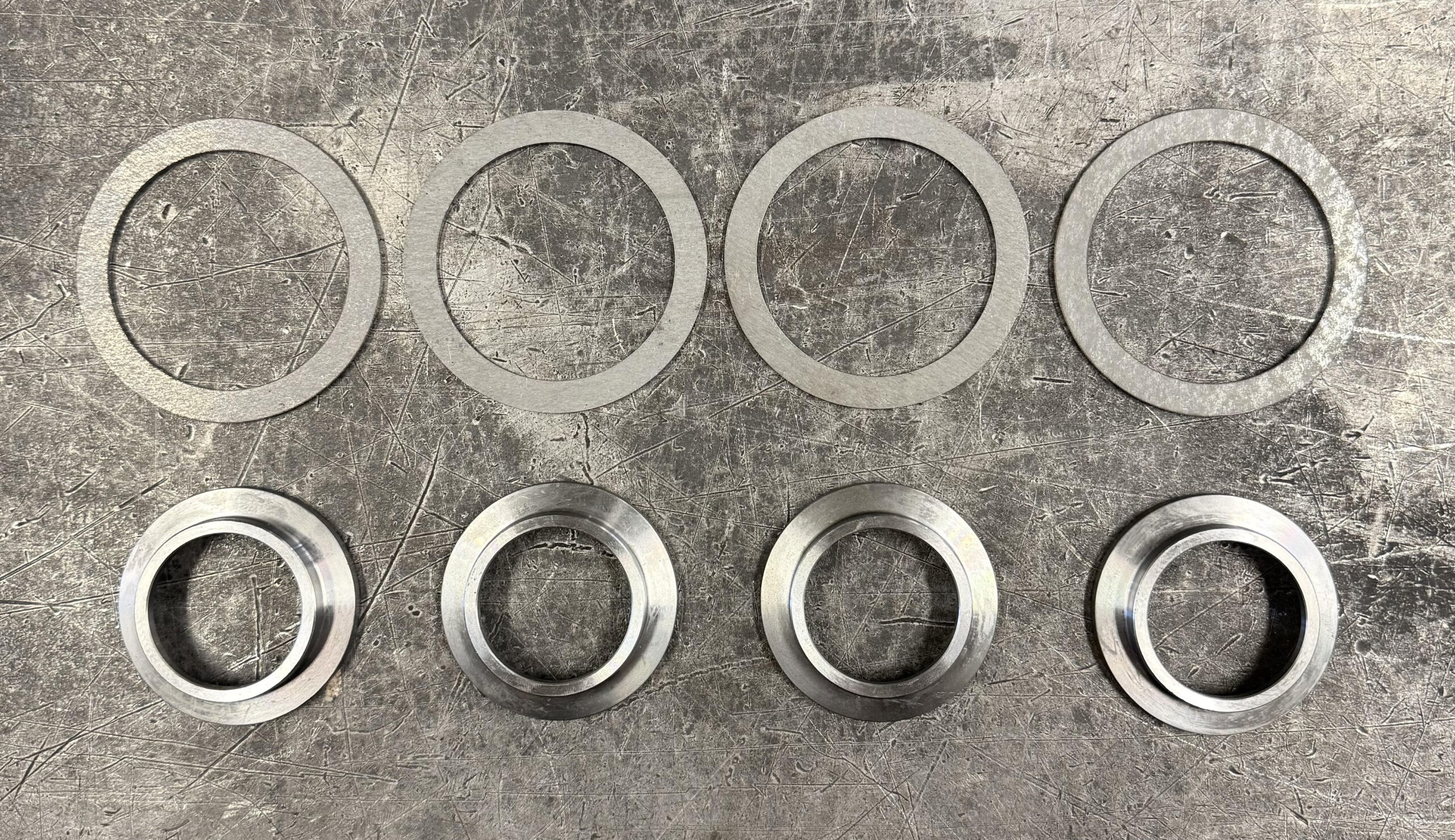 10k to JHF or 12k Spindle Conversion Spacers
